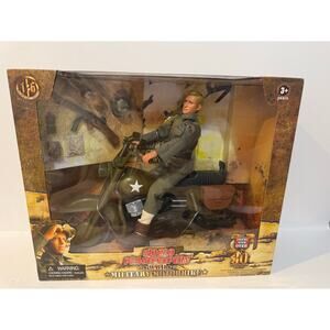 World Peacekeepers 1:6 WWII 2021 Military Motorbike 90283